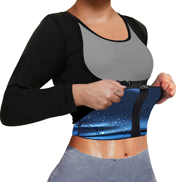 Casaquinho Efeito Sauna Feminino - Runner Pro
